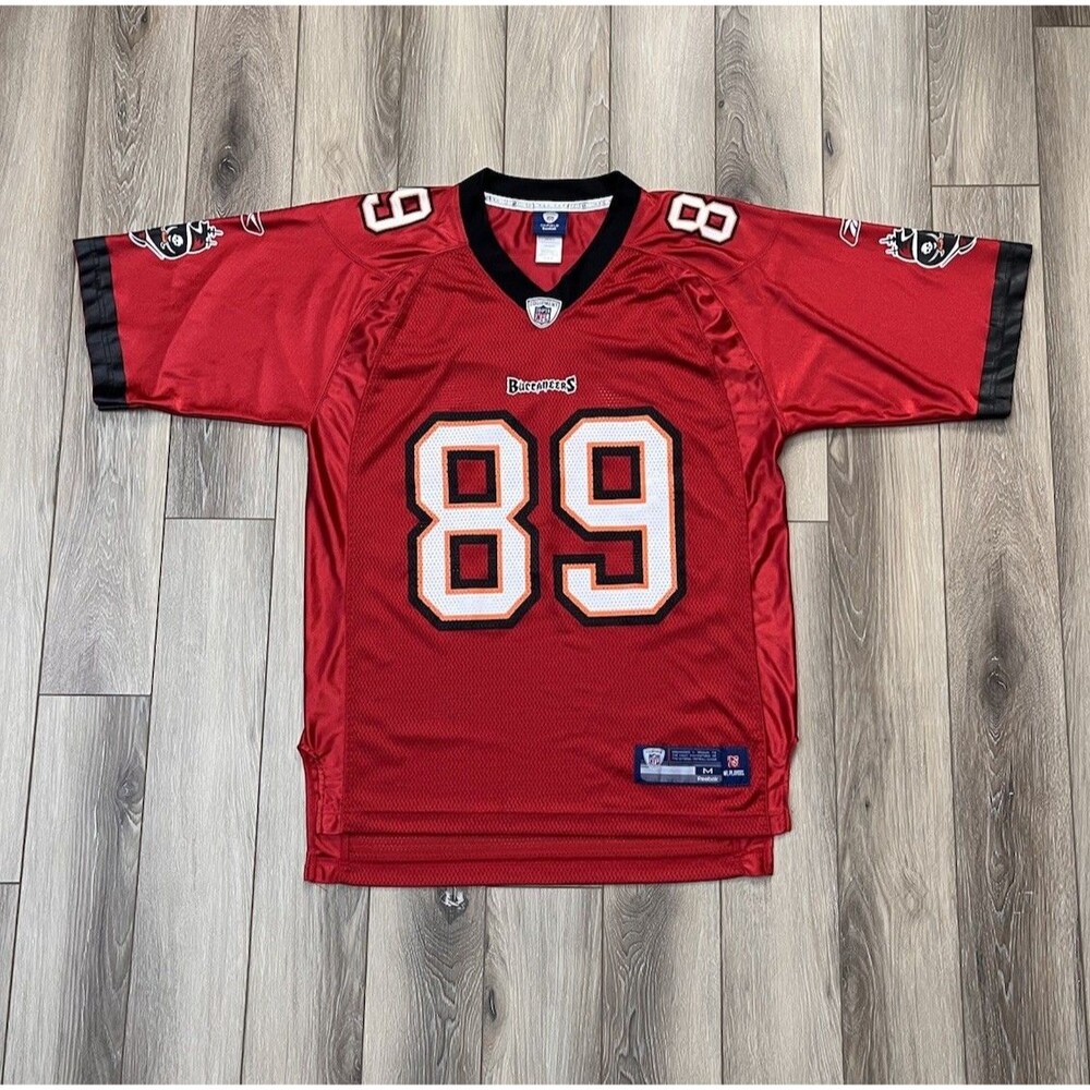Reebok On Field Tampa Bay Buccaneers Red Antonio Bryant #89 Men’s Size Medium